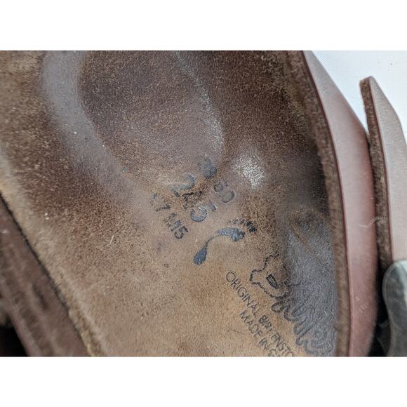 Birki's by Birkenstock Freeport Sandals Women's 7 EU 38 Brown Perforated - Picture 3 of 8